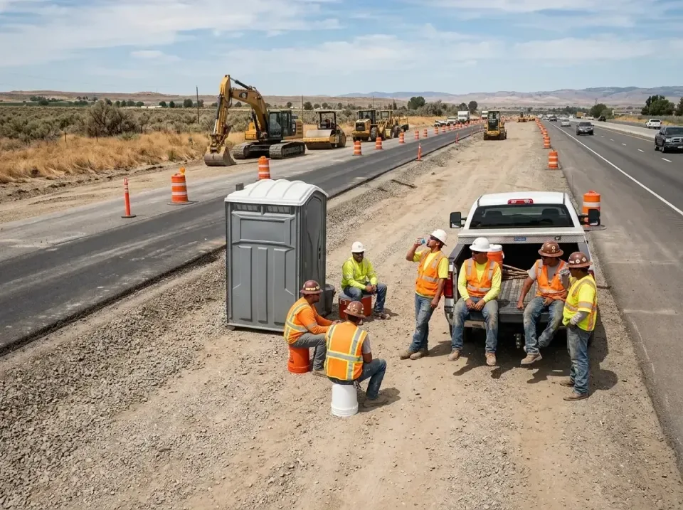 highway-road-construction-crew-007 — frequently asked questions, Porta Potty and Restroom Rentals in Bethlehem Village, CT